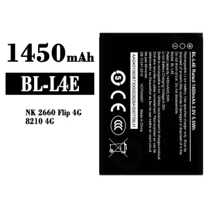Bateria BL-L4E para Nokia NK 2660 Flp 4G/8210 4G