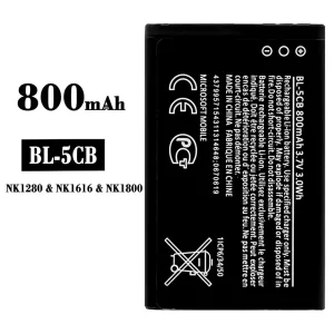 Bateria BL-5CB para Nokia NK1280/NK1616/NK1800