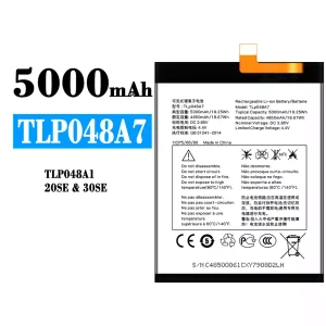 Bateria TLP048A7 TLP048A1 para Alcatel 20SE/30SE