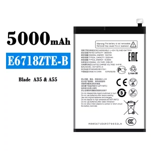Bateria E6718ZTE-B para ZTE BLADE A35/A55