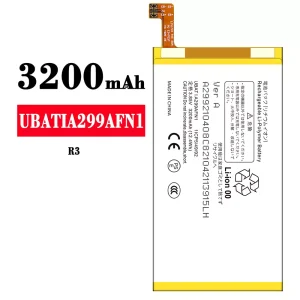 Bateria UBATIA299AFN1 para Sharp R3