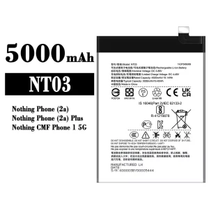 Bateria NT03 para Nothing Phone 1 5G/2a/2a Plus