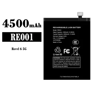 Bateria RE001 para T-Mobile Revvl 6 5G