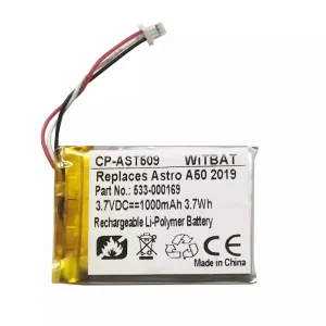 Bateria nova para Astro A50 2019 2020 2021,623441