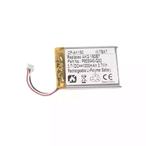 Bateria nova para AKG Y50BT,C50BT,P083040-Q02,USN-603048PCN-AK