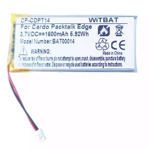 Bateria nova para Cardo Packtalk Edge,BAT00014
