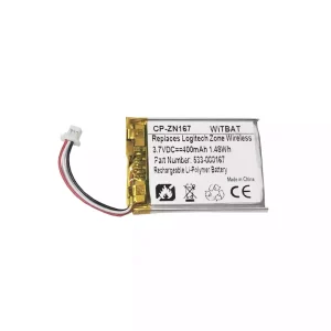 Bateria nova para Logitech Zone Wireless,Zone Wireless Plus,Zone 900