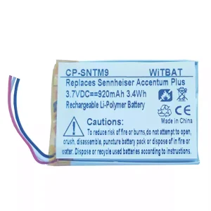 Bateria nova para Sennheiser ACCENTUM,ACCENTUM  Plus
