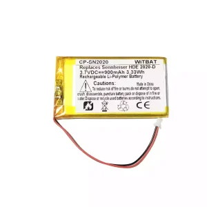 Bateria nova para Sennheiser HDE 2020-D,HDE 2020-D II,HDE 2020-II