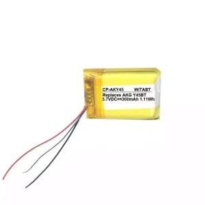 Bateria nova para AKG Y45BT,AEC582030