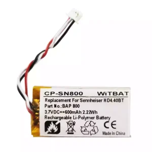 Bateria nova para Sennheiser Flex 5000,RS 5000,Set 880,H D4.40BT