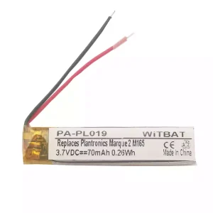 Bateria nova para Plantronics Marque 2 M165,M180 LSSP321036AB