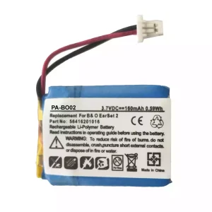 Bateria nova para Bang & Olufsen EarSet 2,56416201016