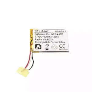 Bateria nova para JVC HA-A10T True Wireless Bluetooth Earphones estojo de carregamento,VDL822230