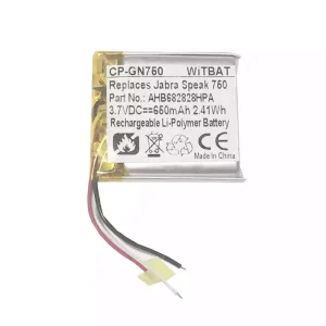 Bateria nova para Jabra Speak 710,Jabra Speak 750,AHB682828HPA