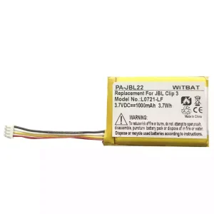 Bateria nova para JBL Clip 3,L0721-LF
