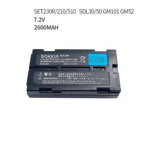 Bateria para TOPCON SET230R SET210 SET510 SDL30 SDL50 GM101 GM52