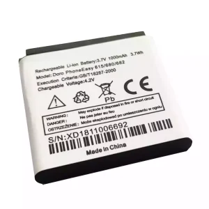 Bateria para Doro Phone Easy 615 680 682,XD1105007060
