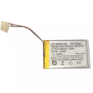 Bateria para Sony Walkman NW-A306,NW-A307,LIS1650