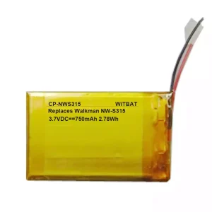 Bateria para SONY Walkman NW-S313 NW-S315,AHB303450