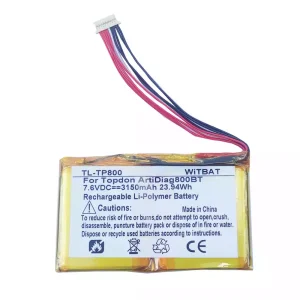 Bateria para Topdon ArtiDiag800BT,PC944755-2S1P